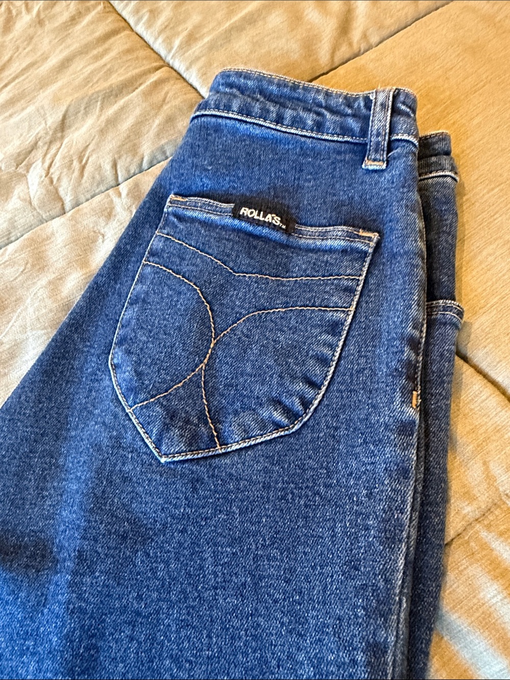 ROLLA'S Dark Blue High-Rise Women's Jeans
